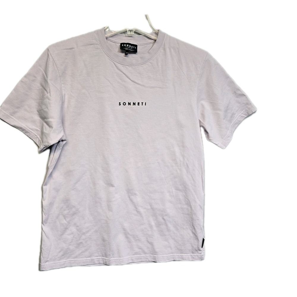 SONNETI London Men's Purple MShort Sleeve TShirt